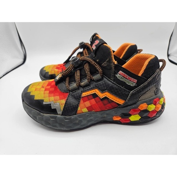 Skechers Boys Mega Craft 2.0-Cuboquick-Black/Red Size‎ 1 - Picture 1 of 9